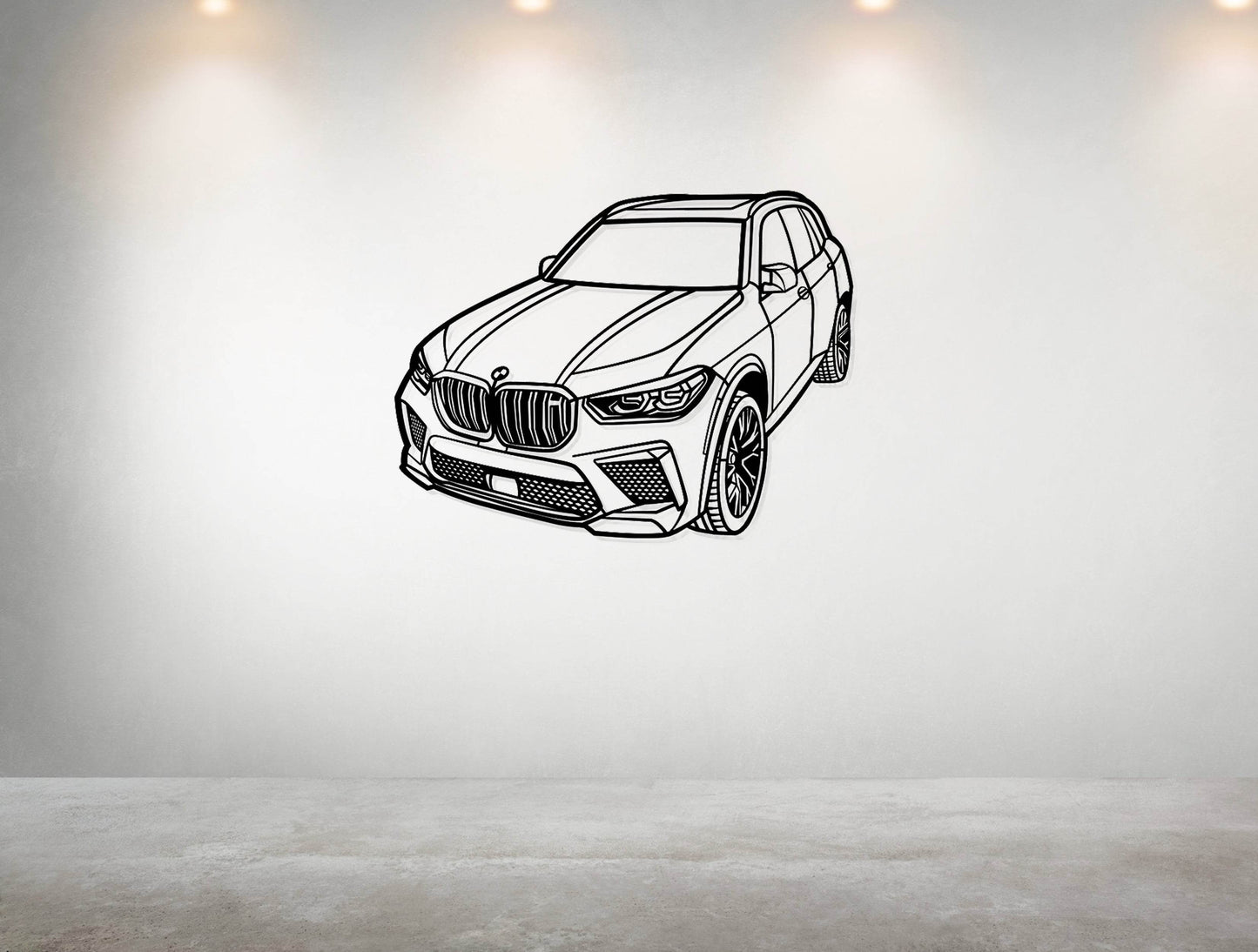 X5 M Perspective - Metal Wall Art - Metal Art