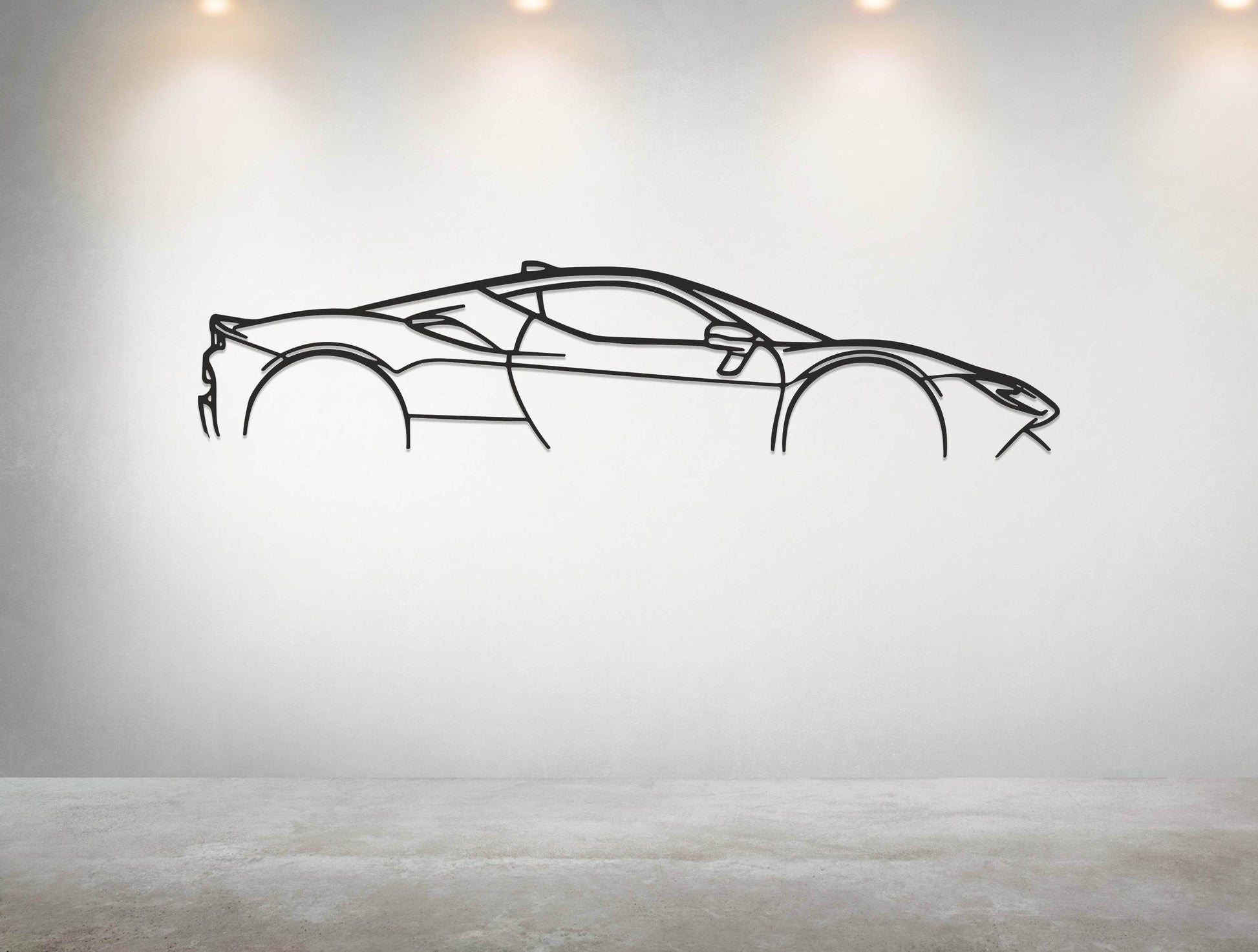 488 GTB - Metal Wall Art - Metal Art
