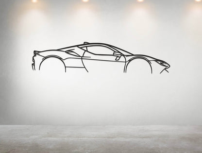 488 GTB - Metal Wall Art - Metal Art