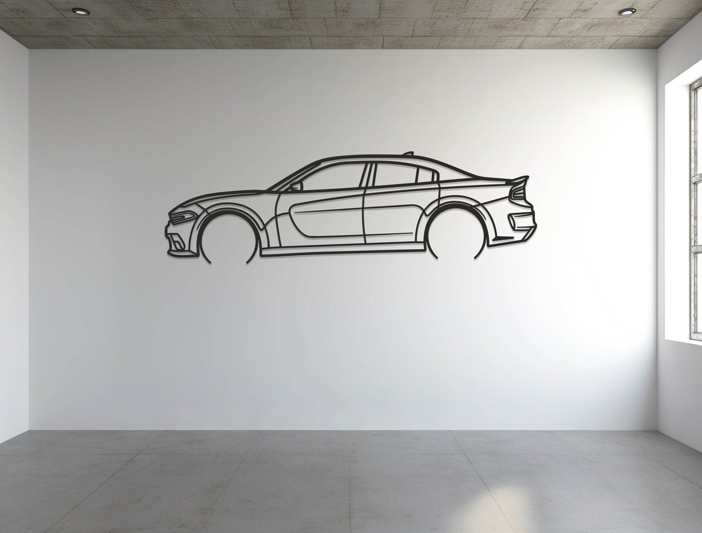 Charger - Metal Wall Art - Metal Art
