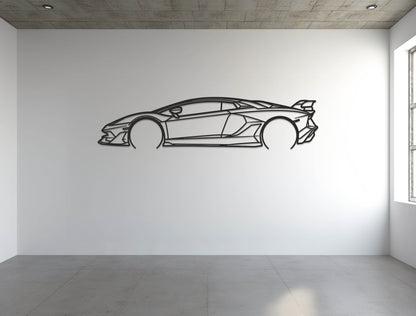 Aventador SVJ - Metal Wall Art - Metal Art