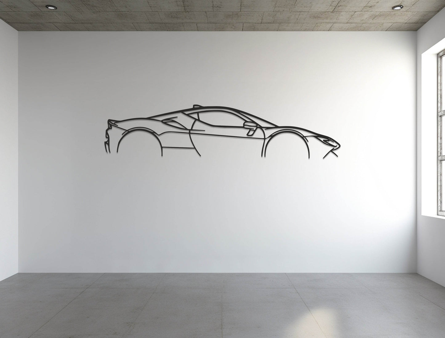 488 GTB - Metal Wall Art - Metal Art