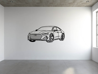RS7 Perspective - Metal Wall Art - Metal Art