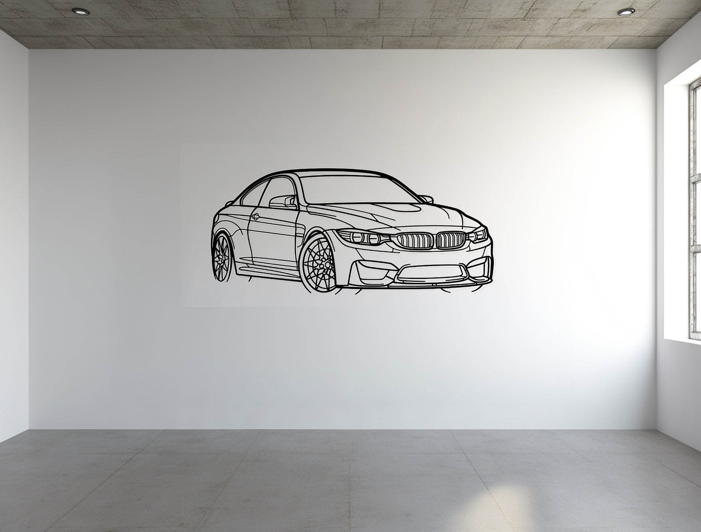 M4 F82 - Metal Wall Art - Metal Art