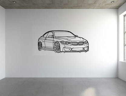 M4 F82 - Metal Wall Art - Metal Art