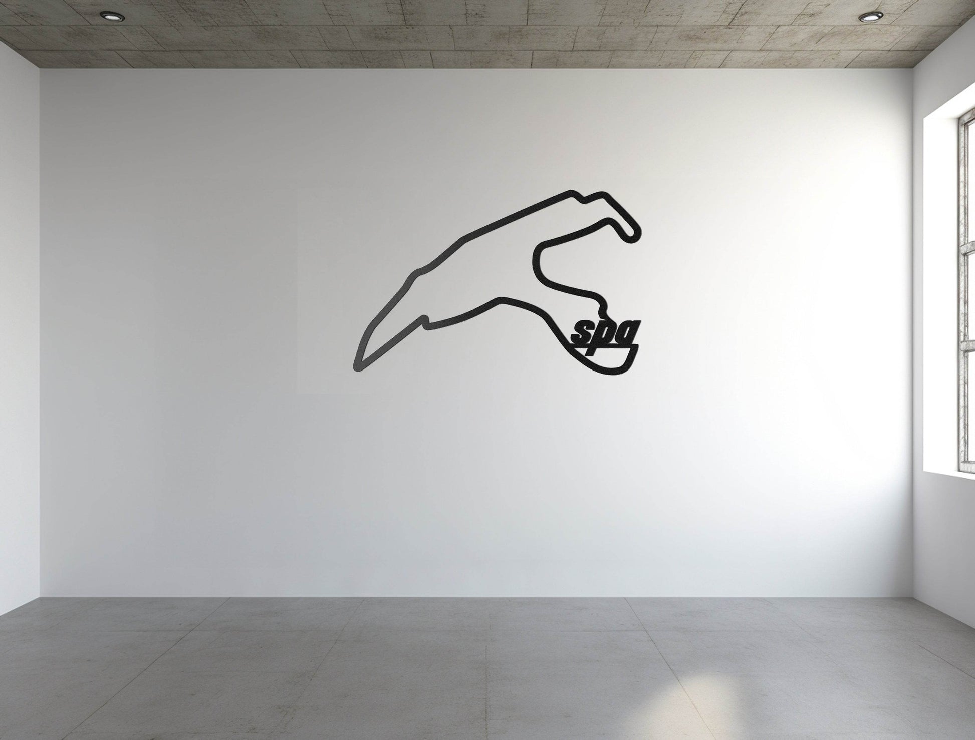 Spa Formula 1 Circuit - Metal Wall Art - Metal Art