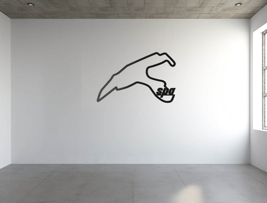 Spa Formula 1 Circuit - Metal Wall Art - Metal Art