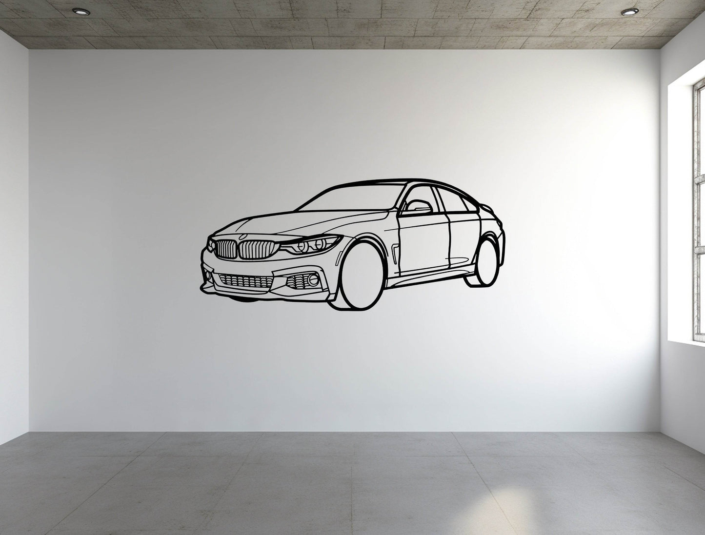 BMW 440i Grand Coupe - Metal Wall Art - Metal Art