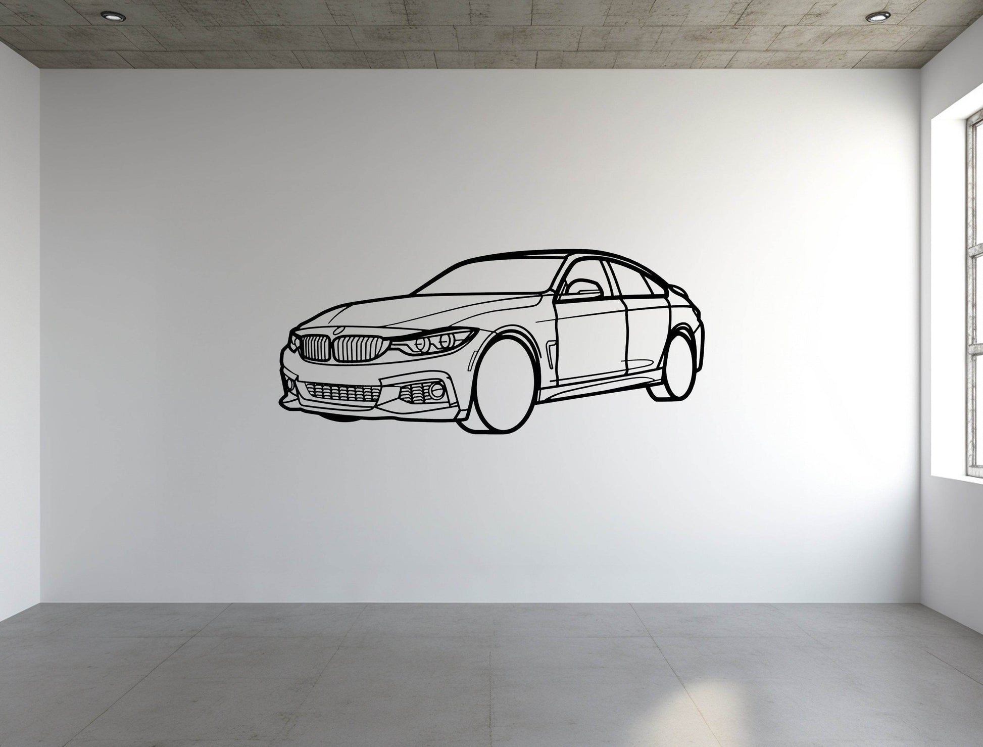 BMW 440i Grand Coupe - Metal Wall Art - Metal Art