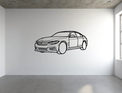 BMW 440i Grand Coupe - Metal Wall Art - Metal Art