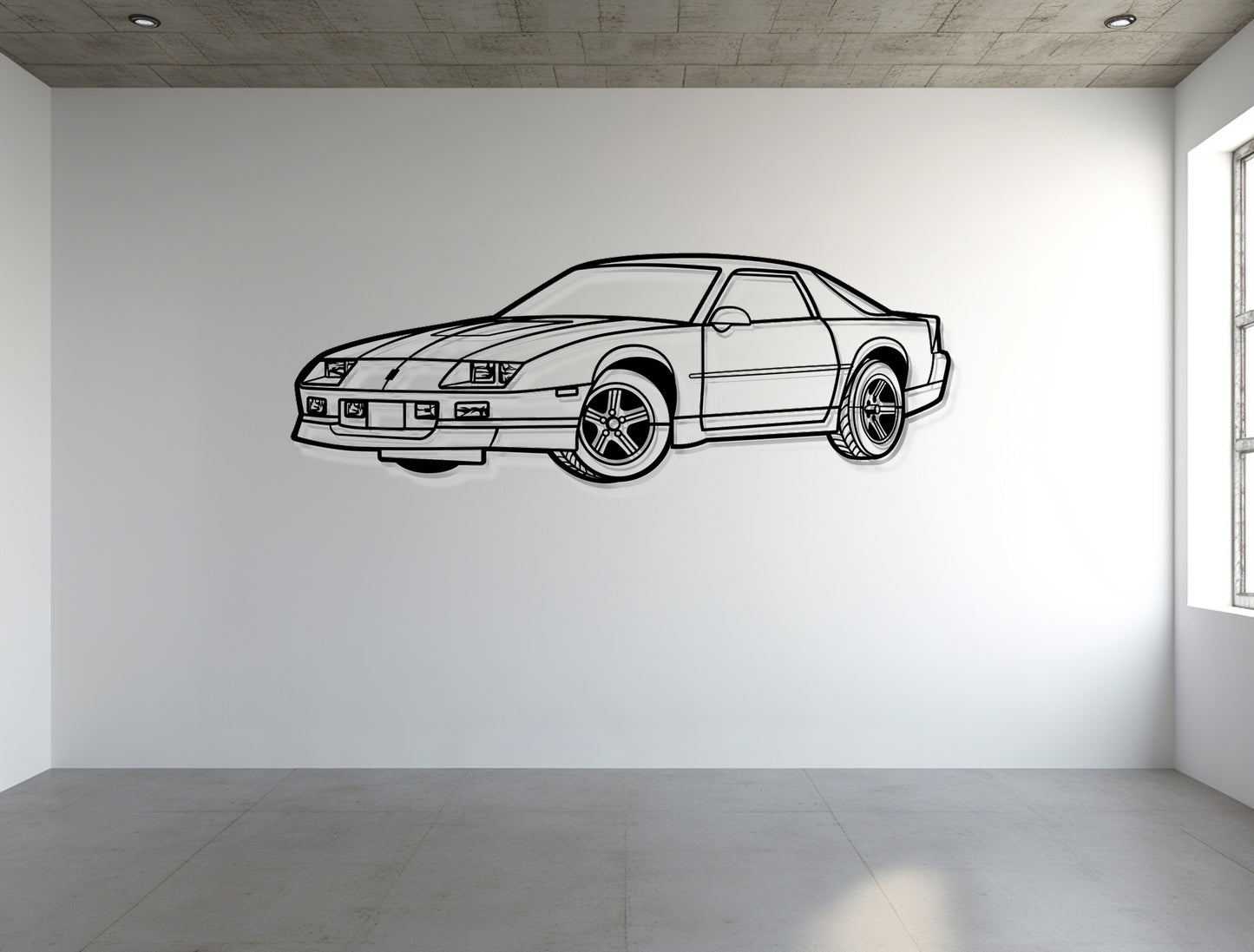 1988 Camaro IROC-Z - Metal Wall Art