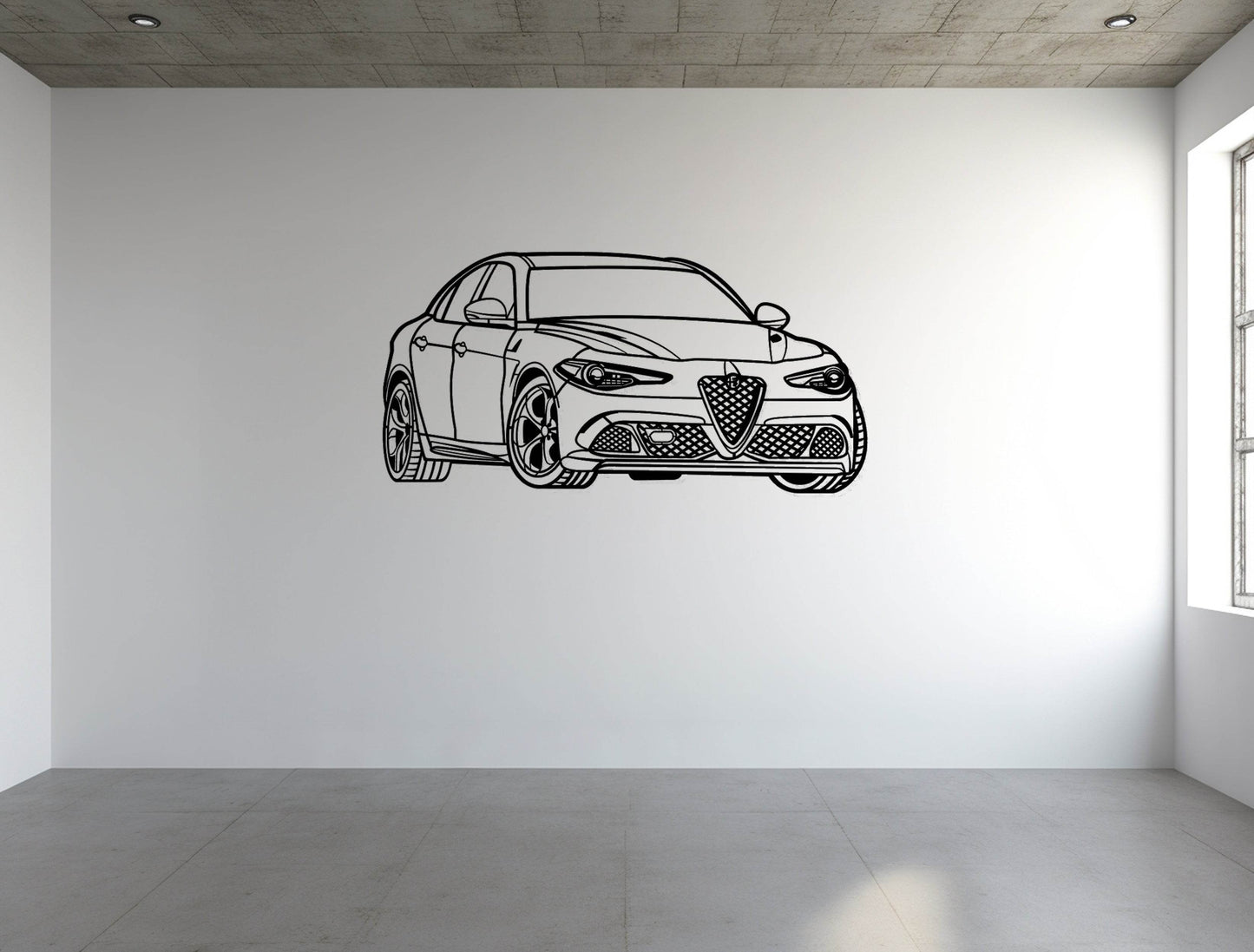 Guılıa Quadrıfoglıo Perspective - Metal Wall Art - Metal Art