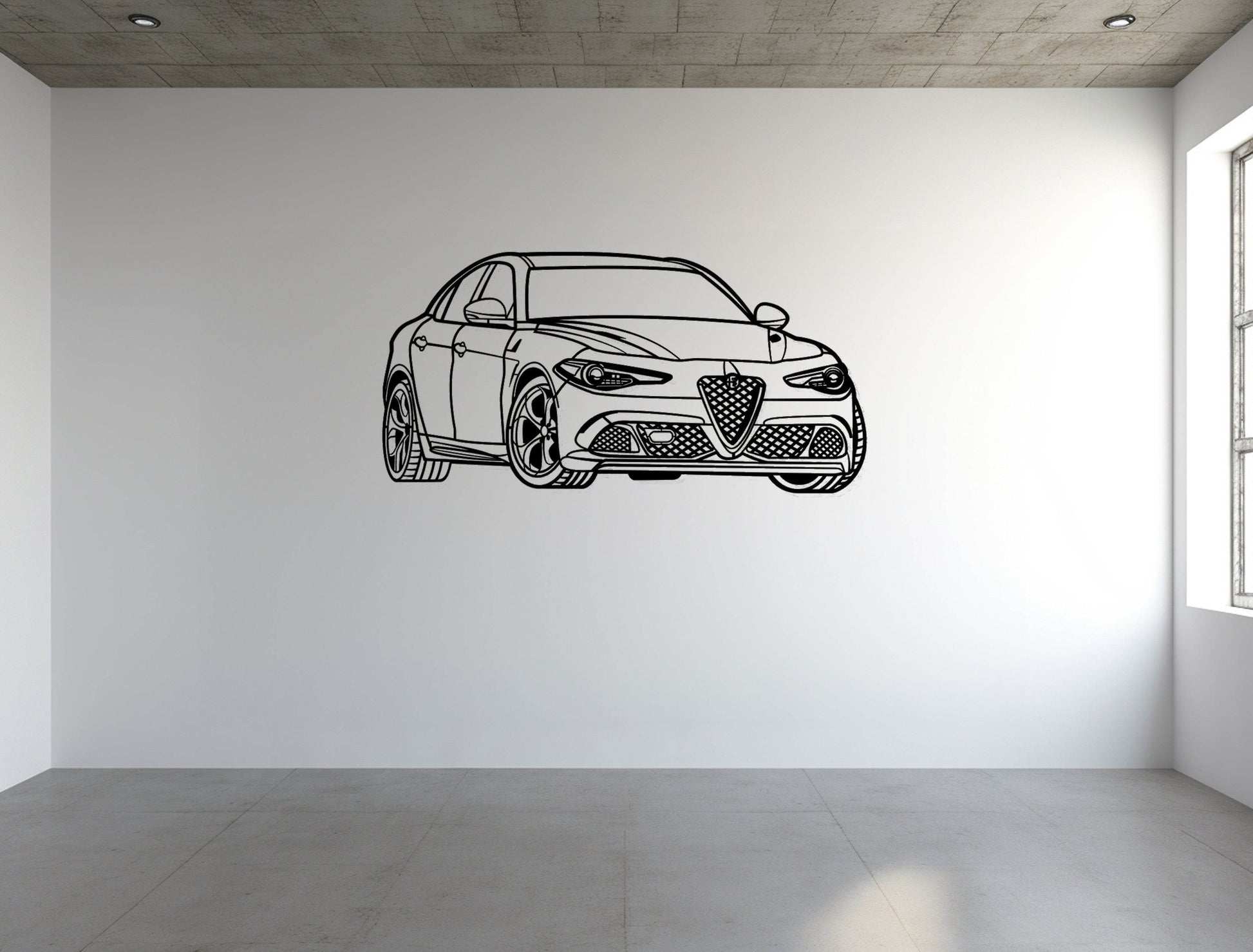Guılıa Quadrıfoglıo Perspective - Metal Wall Art - Metal Art