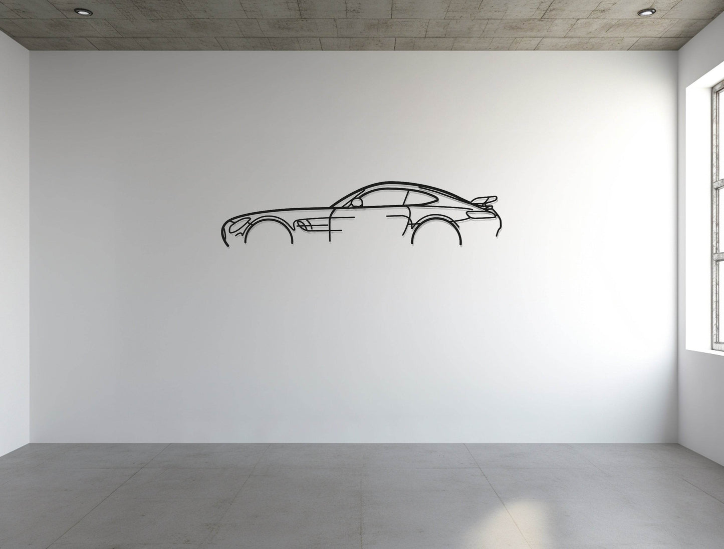 AMG GT R Classic - Metal Wall Art - Metal Art