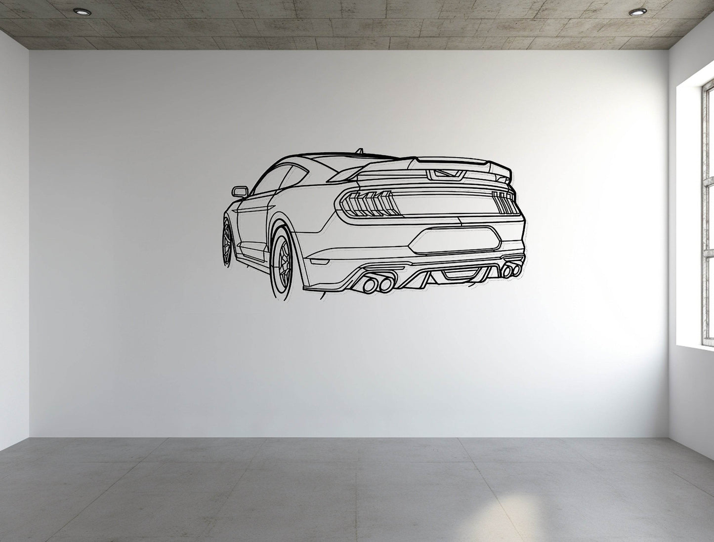 Mustang GT 2020 - Metal Wall Art - Metal Art