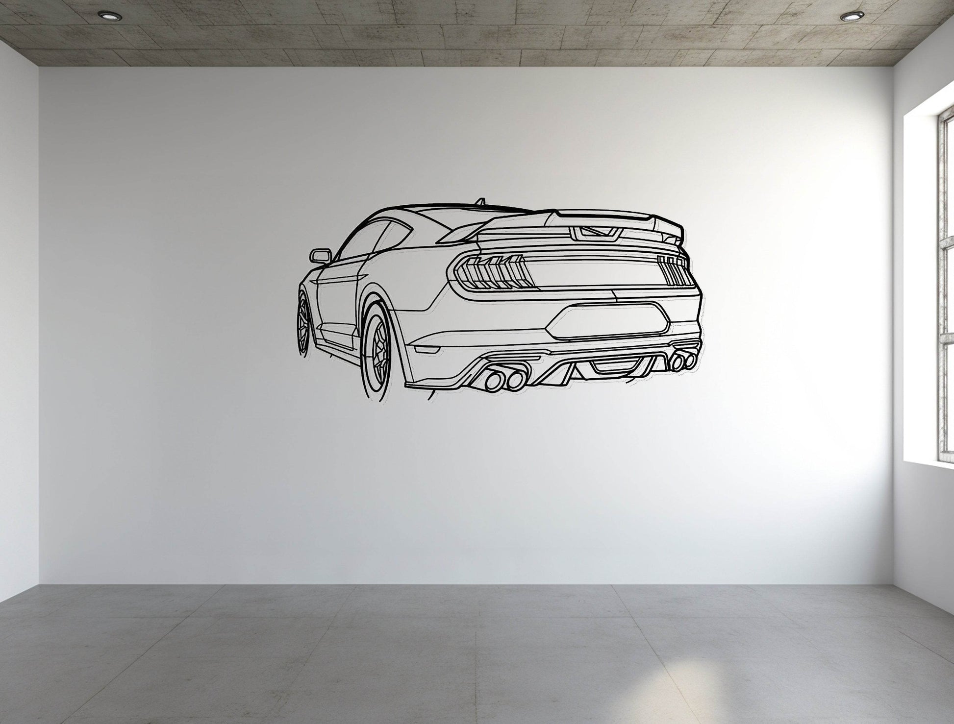 Mustang GT 2020 - Metal Wall Art - Metal Art