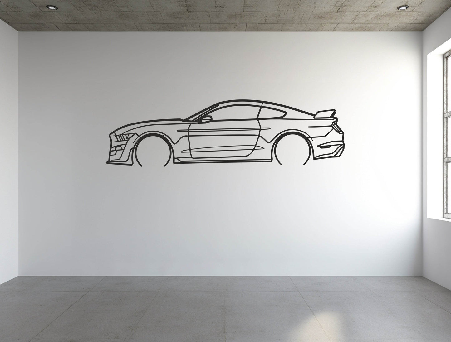 Mustang S550 - Metal Wall Art - Metal Art
