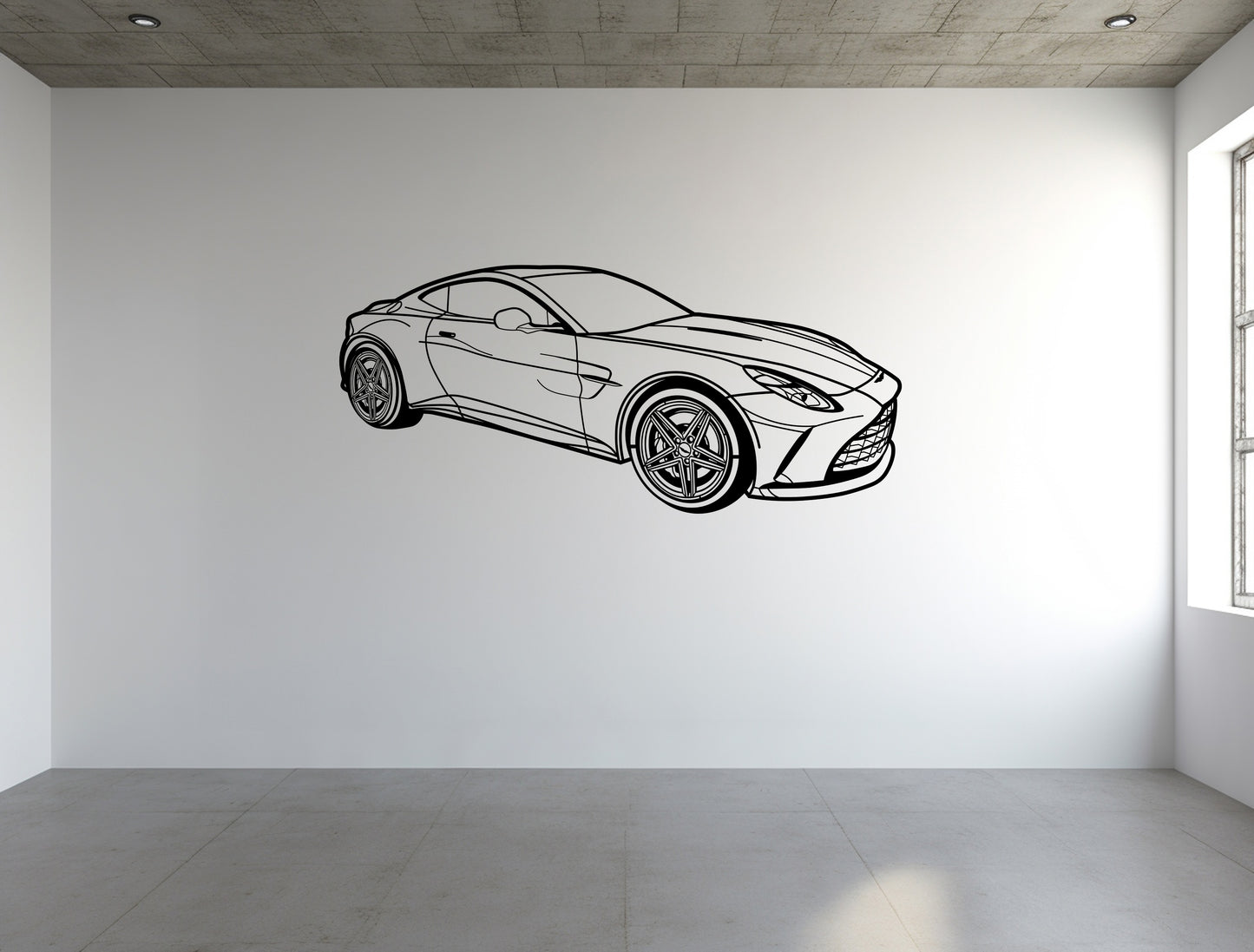 Aston Martin Vantage - Metal Wall Art