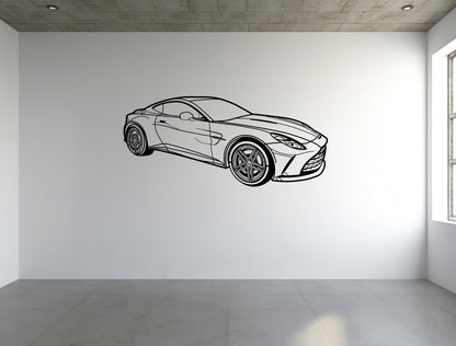 Aston Martin Vantage - Metal Wall Art
