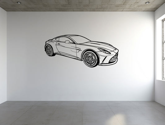 Aston Martin Vantage - Metal Wall Art
