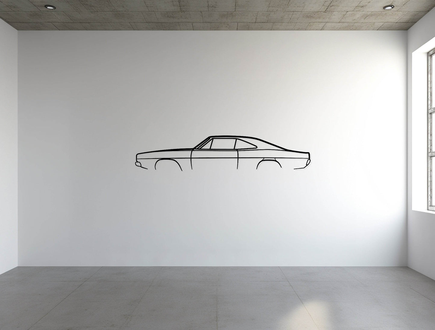 Charger 1969 - Metal Wall Art - Metal Art