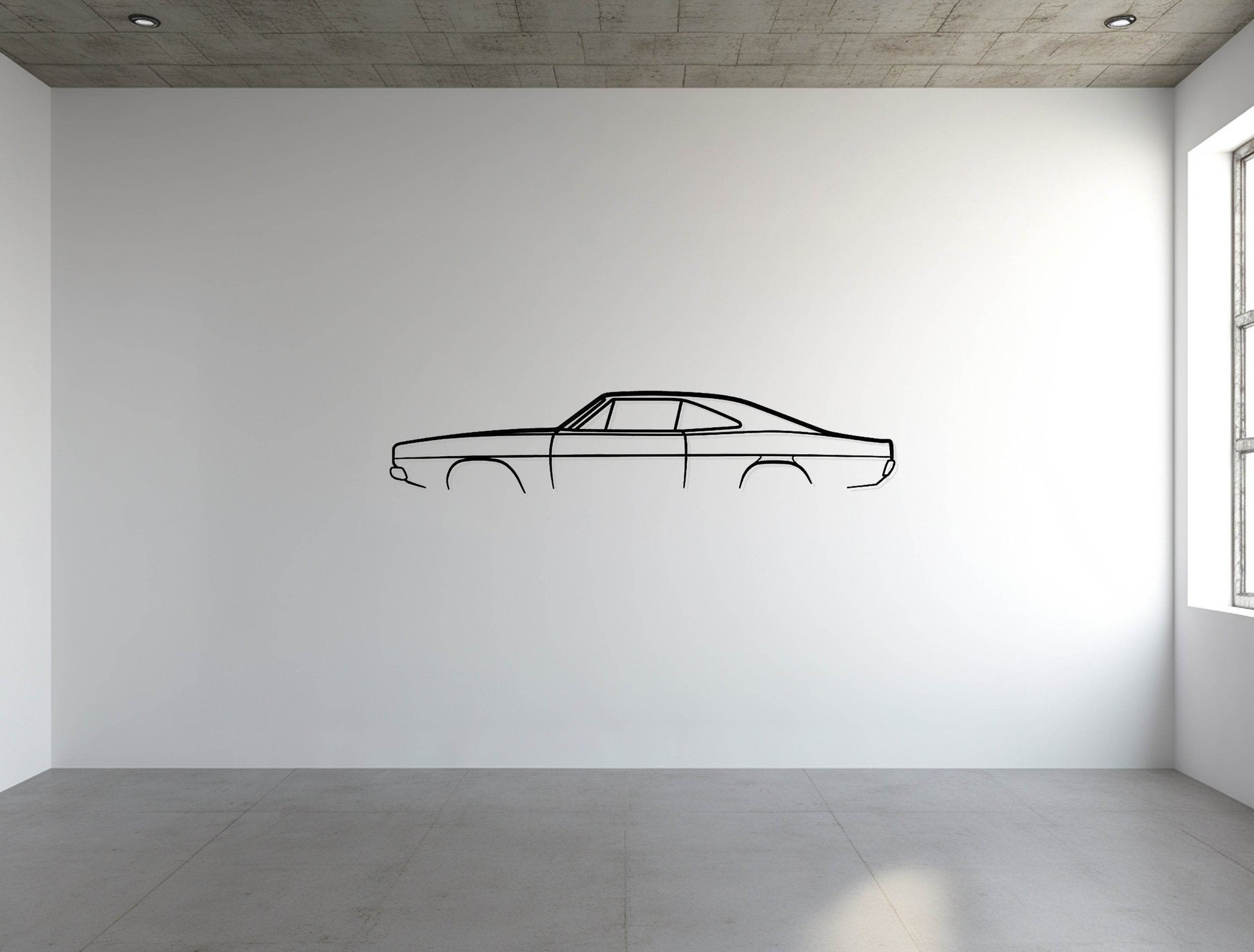 Charger 1969 - Metal Wall Art - Metal Art