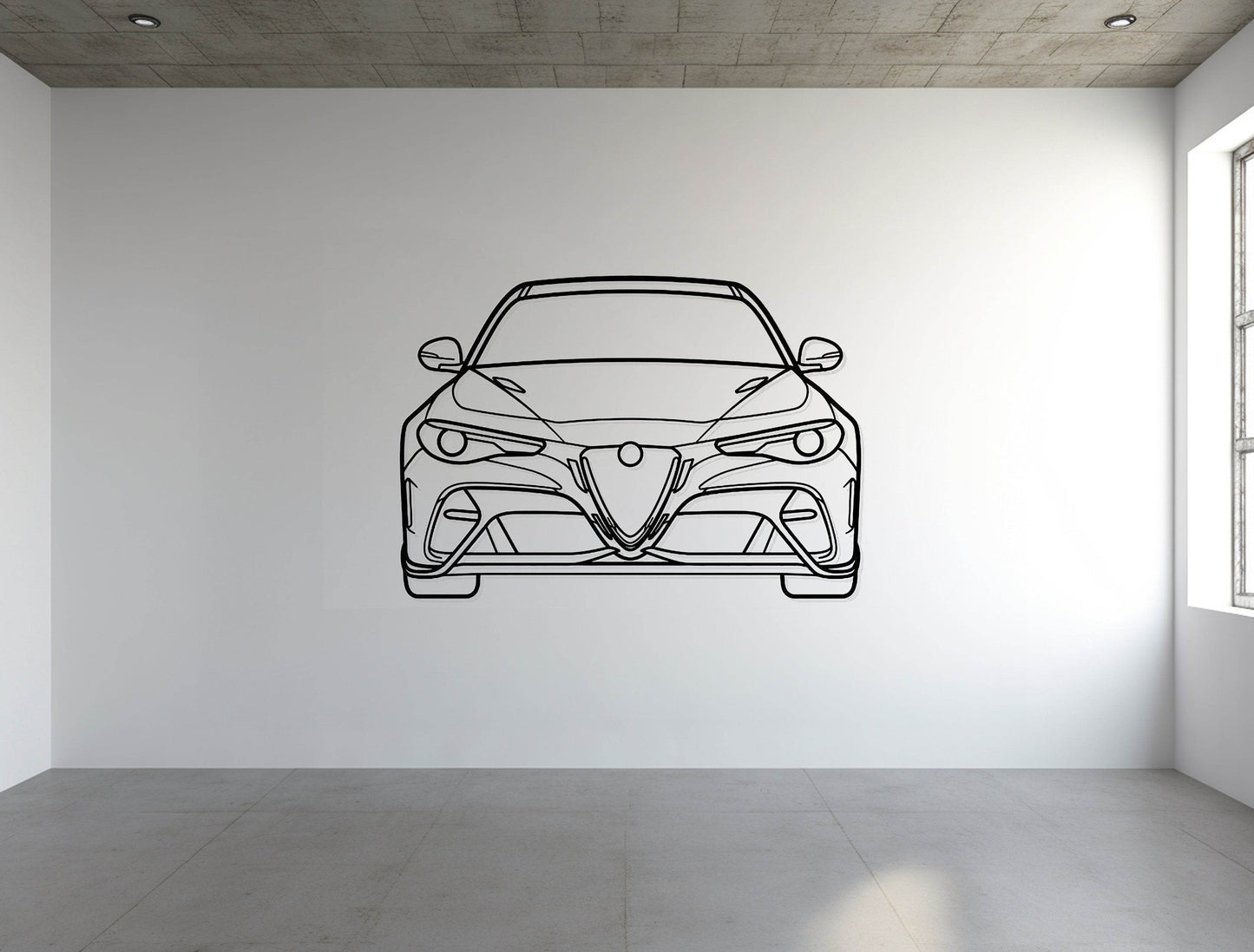 Giulia GTAm - Metal Wall Art - Metal Art