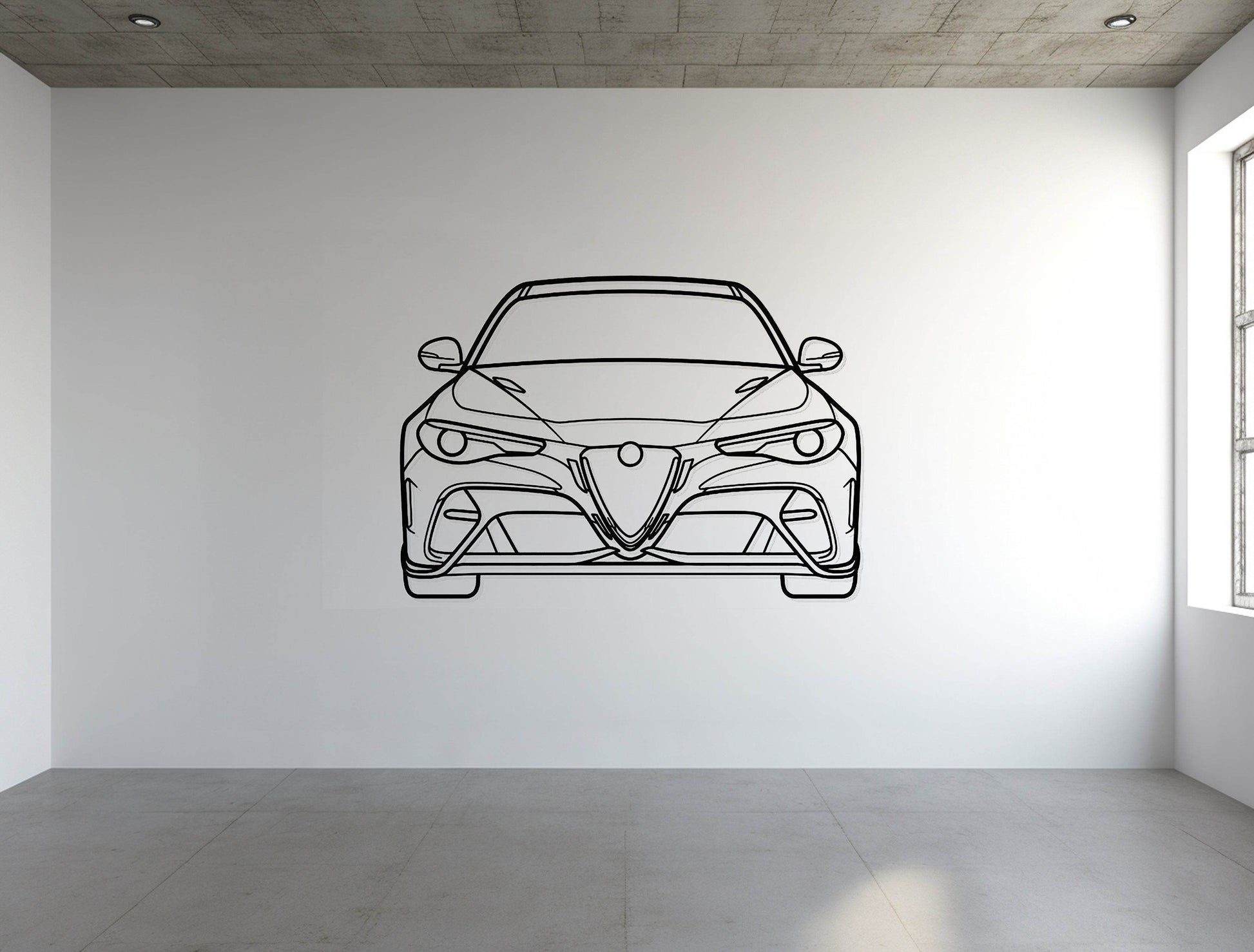Giulia GTAm - Metal Wall Art - Metal Art