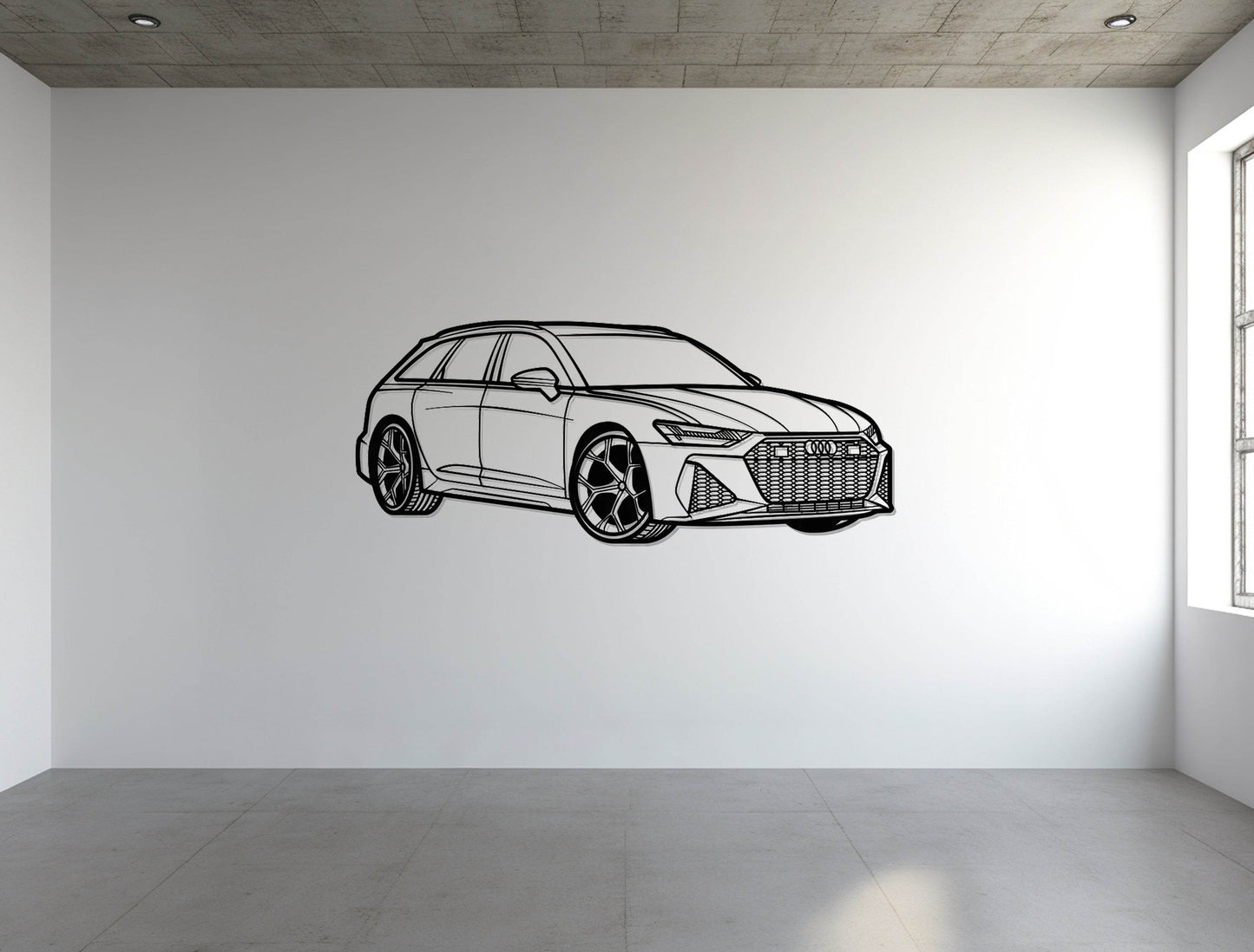 RS6 Perspective - Metal Wall Art - Metal Art