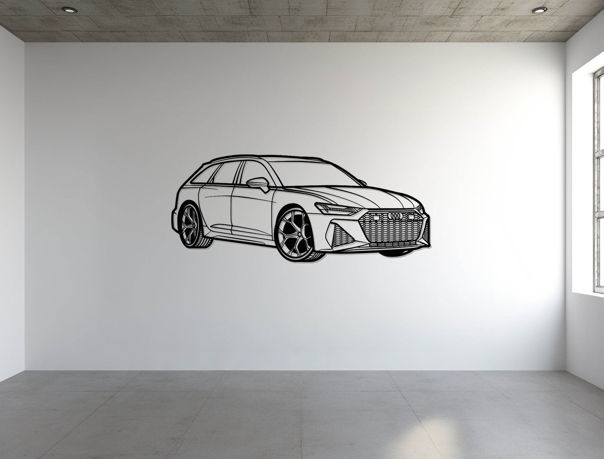 RS6 Perspective - Metal Wall Art - Metal Art