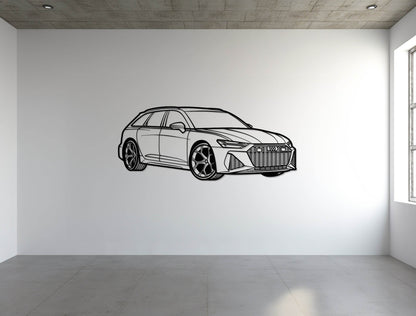 RS6 Perspective - Metal Wall Art - Metal Art