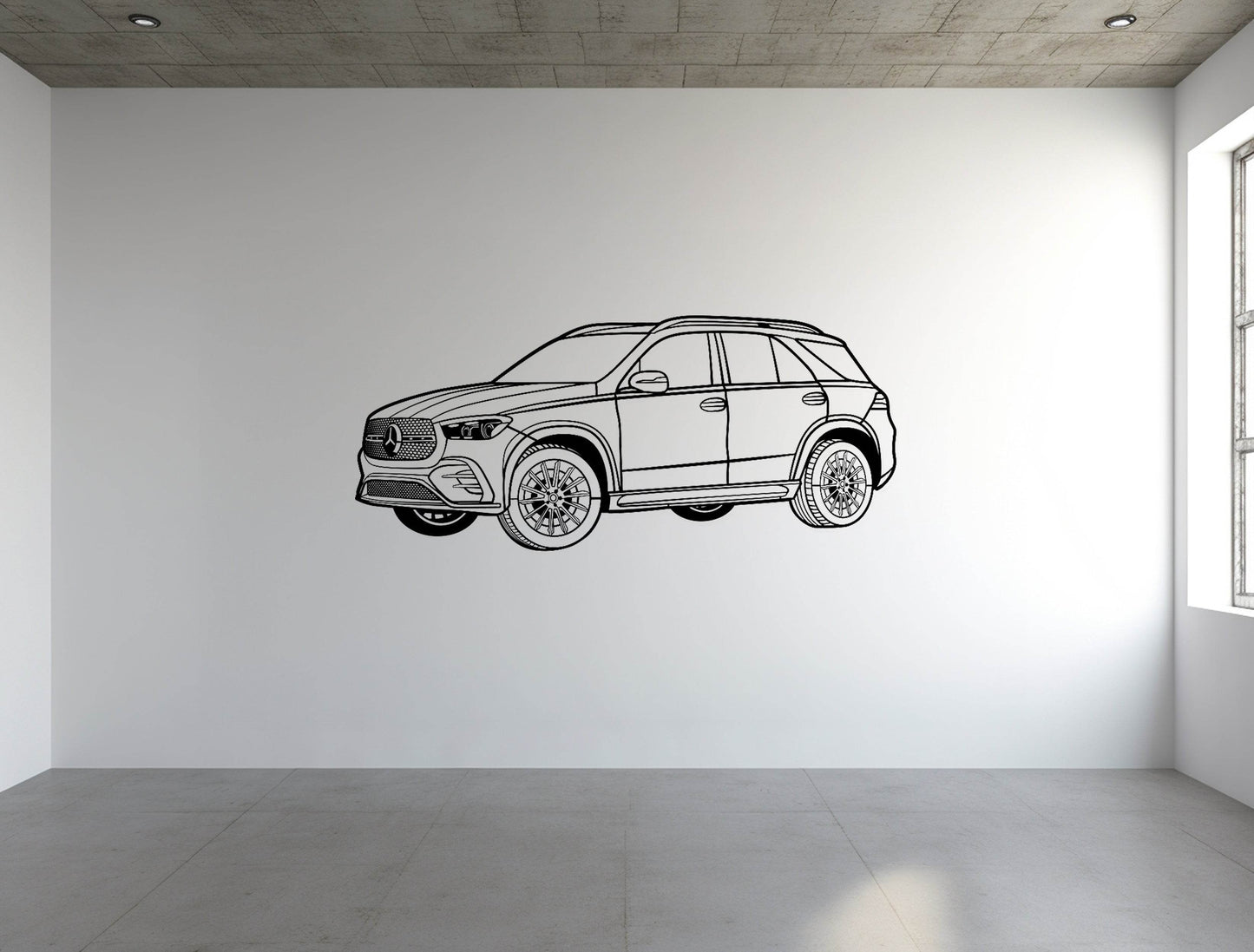 2024 GLE 350 Perspective - Metal Wall Art - Metal Art