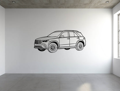 2024 GLE 350 Perspective - Metal Wall Art - Metal Art