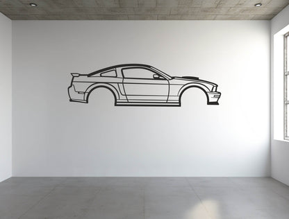 Mustang S197 (2005–2009) - Metal Wall Art - Metal Art