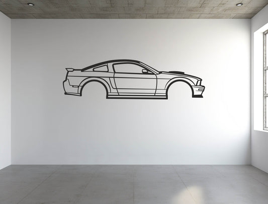Mustang S197 (2005–2009) - Metal Wall Art - Metal Art