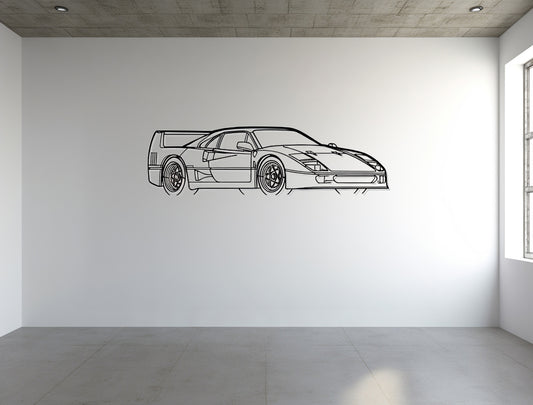 F40 - Metal Wall Art