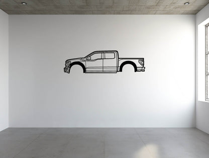 F-150 Raptor 3rd Gen - Metal Wall Art - Metal Art
