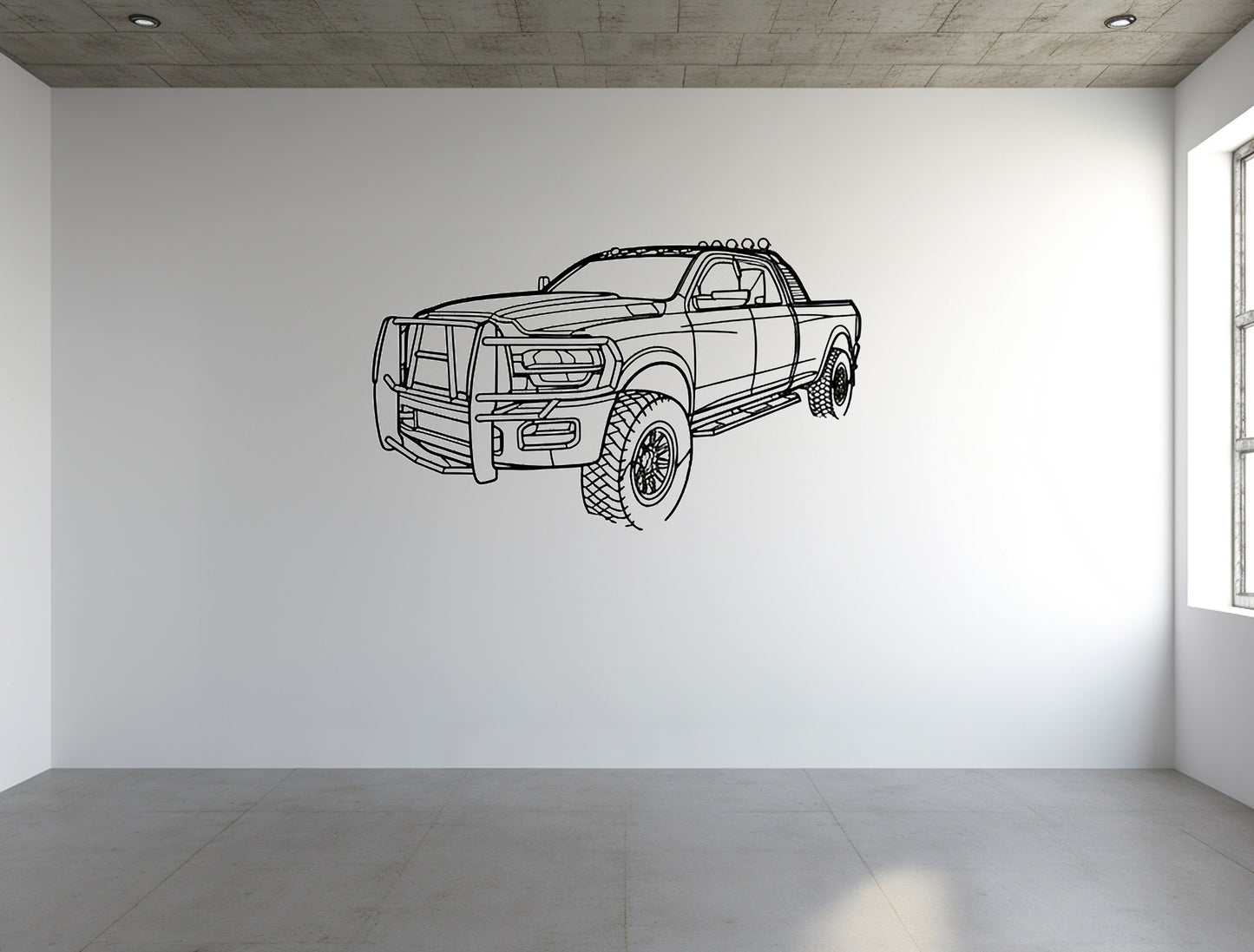 Ram 2500 - Metal Wall Art