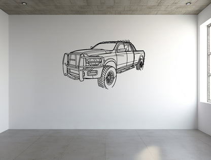 Ram 2500 - Metal Wall Art