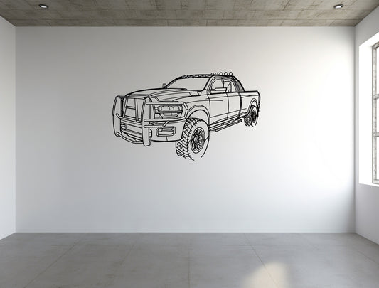 Ram 2500 - Metal Wall Art