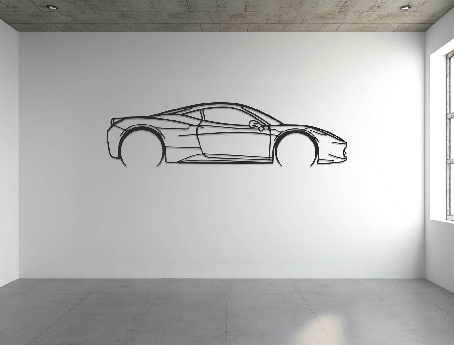 458 Italia - Metal Wall Art - Metal Art