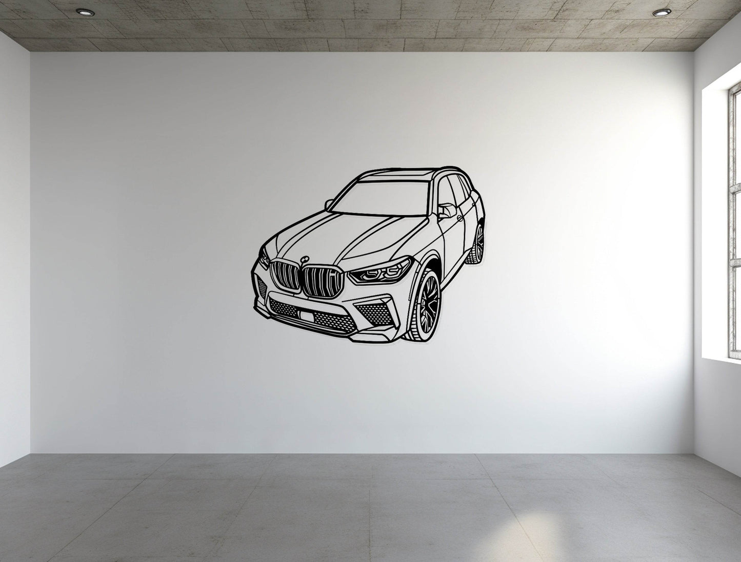 X5 M Perspective - Metal Wall Art - Metal Art