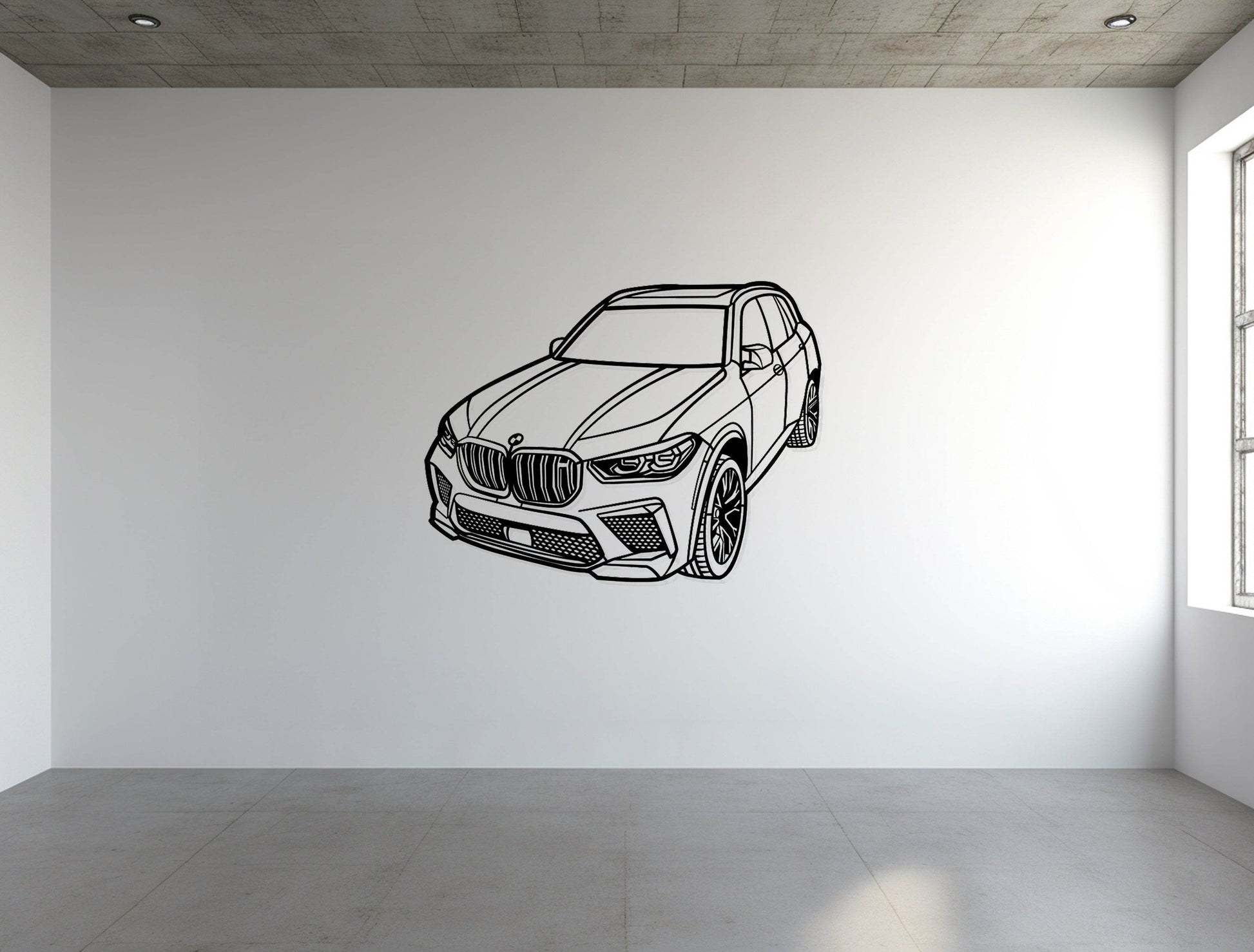 X5 M Perspective - Metal Wall Art - Metal Art