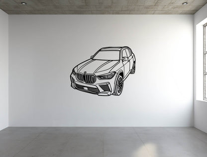 X5 M Perspective - Metal Wall Art - Metal Art