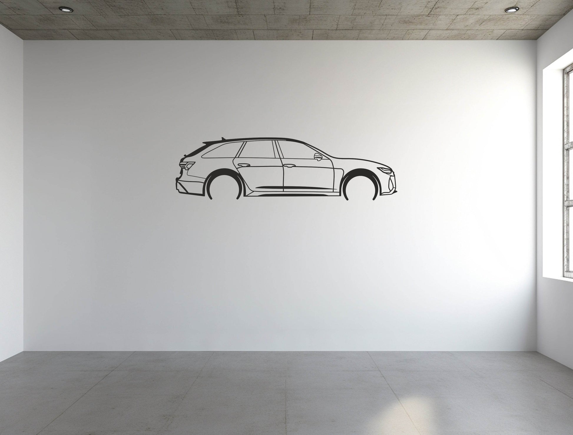 RS6 Avant - Metal Wall Art - Metal Art