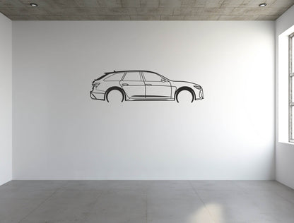RS6 Avant - Metal Wall Art - Metal Art