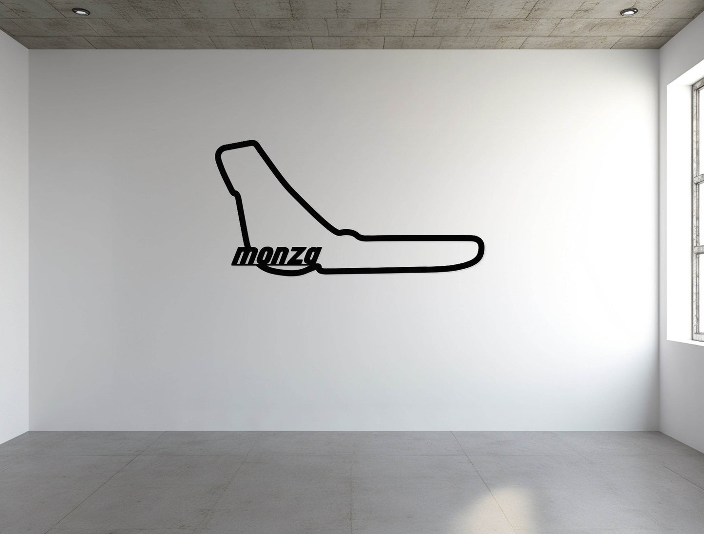 Monza Formula 1 Circuit - Metal Wall Art - Metal Art