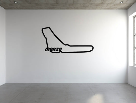 Monza Formula 1 Circuit - Metal Wall Art - Metal Art