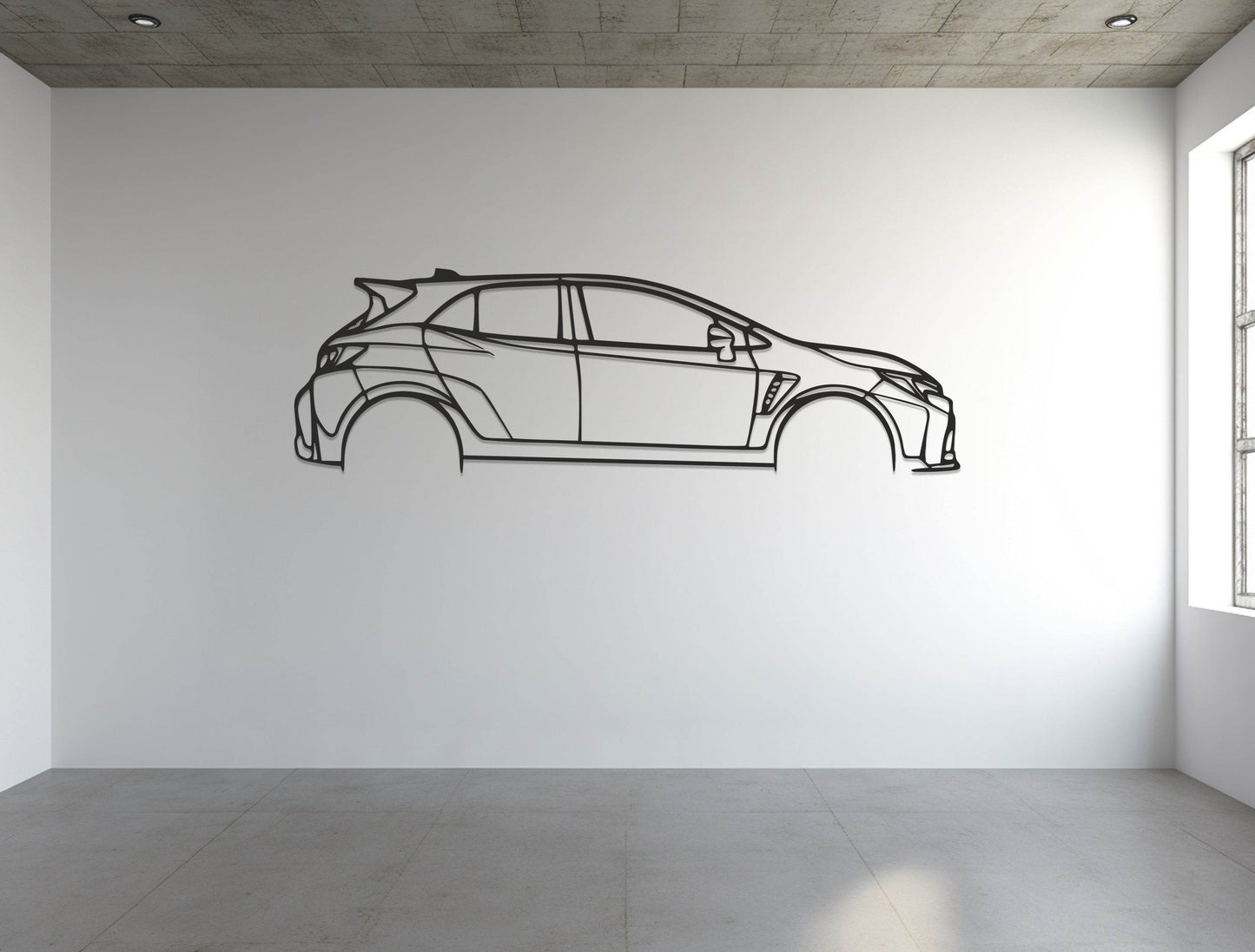 Corolla GR - Metal Wall Art - Metal Art