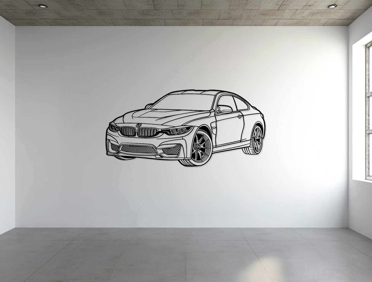 F82 M4 Perspective - Metal Wall Art - Metal Art